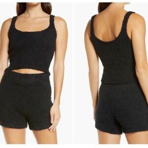 SKIMS Black Knit Set